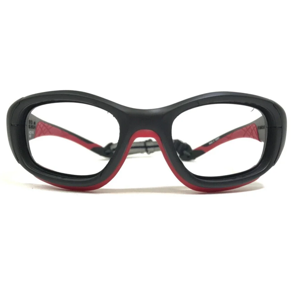 Rec Specs Athletic Goggles Frames SLAM 230 Matte Black Red Strap 49-17-135